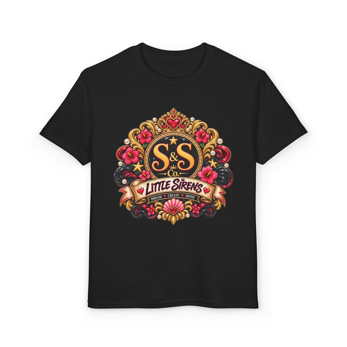 "Big Feelings Big Heart" Little Siren Graphic Tee