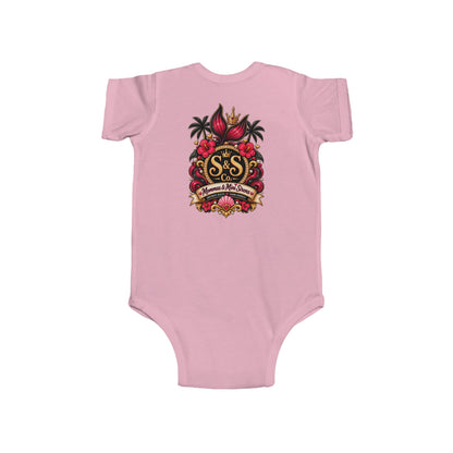 Mini Life Infant Bodysuit — "Keepin' It Cute" Graphic Baby Onesie