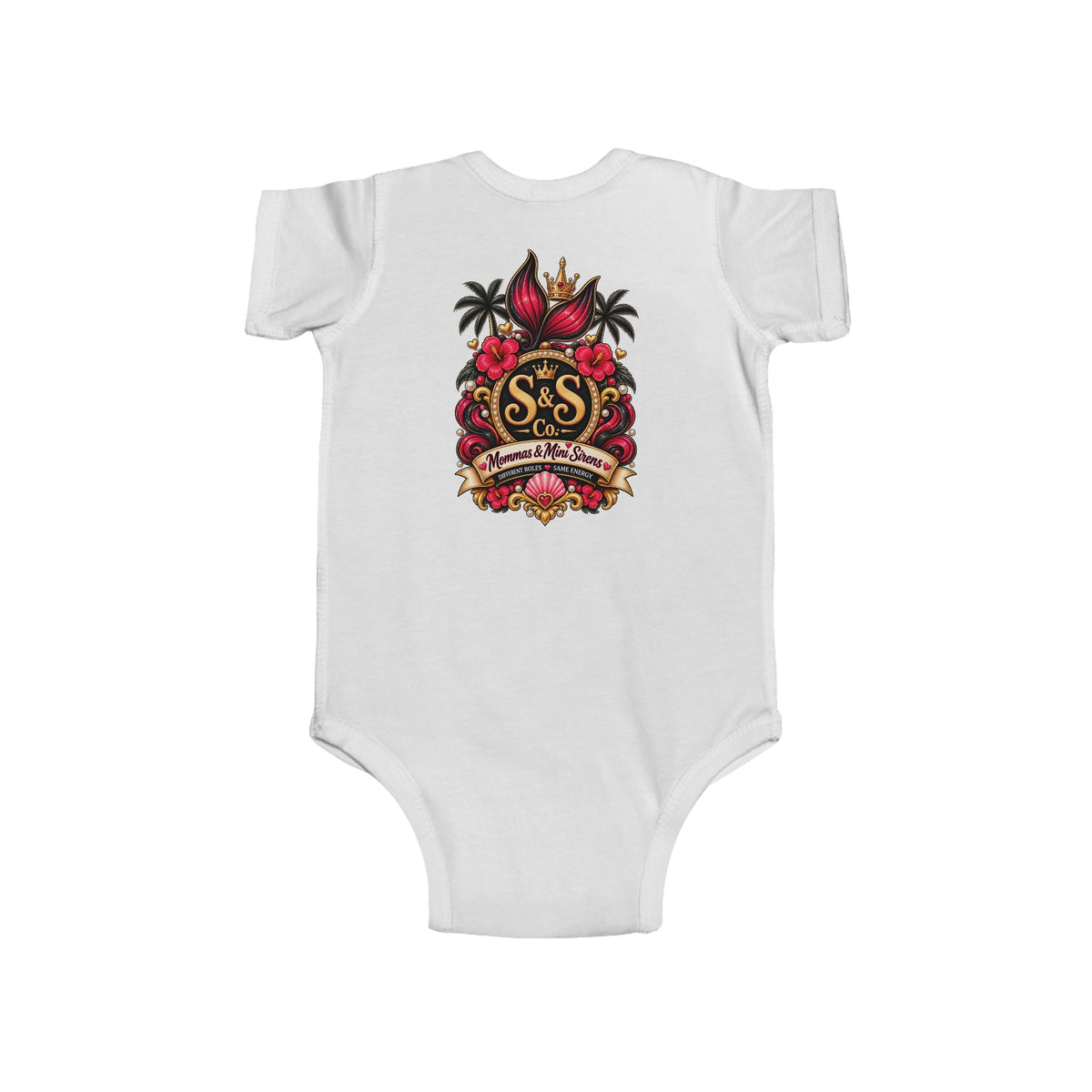 Mini Life Infant Bodysuit — "Keepin' It Cute" Graphic Baby Onesie