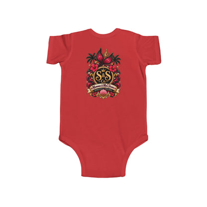 Mini Life Infant Bodysuit — "Keepin' It Cute" Graphic Baby Onesie
