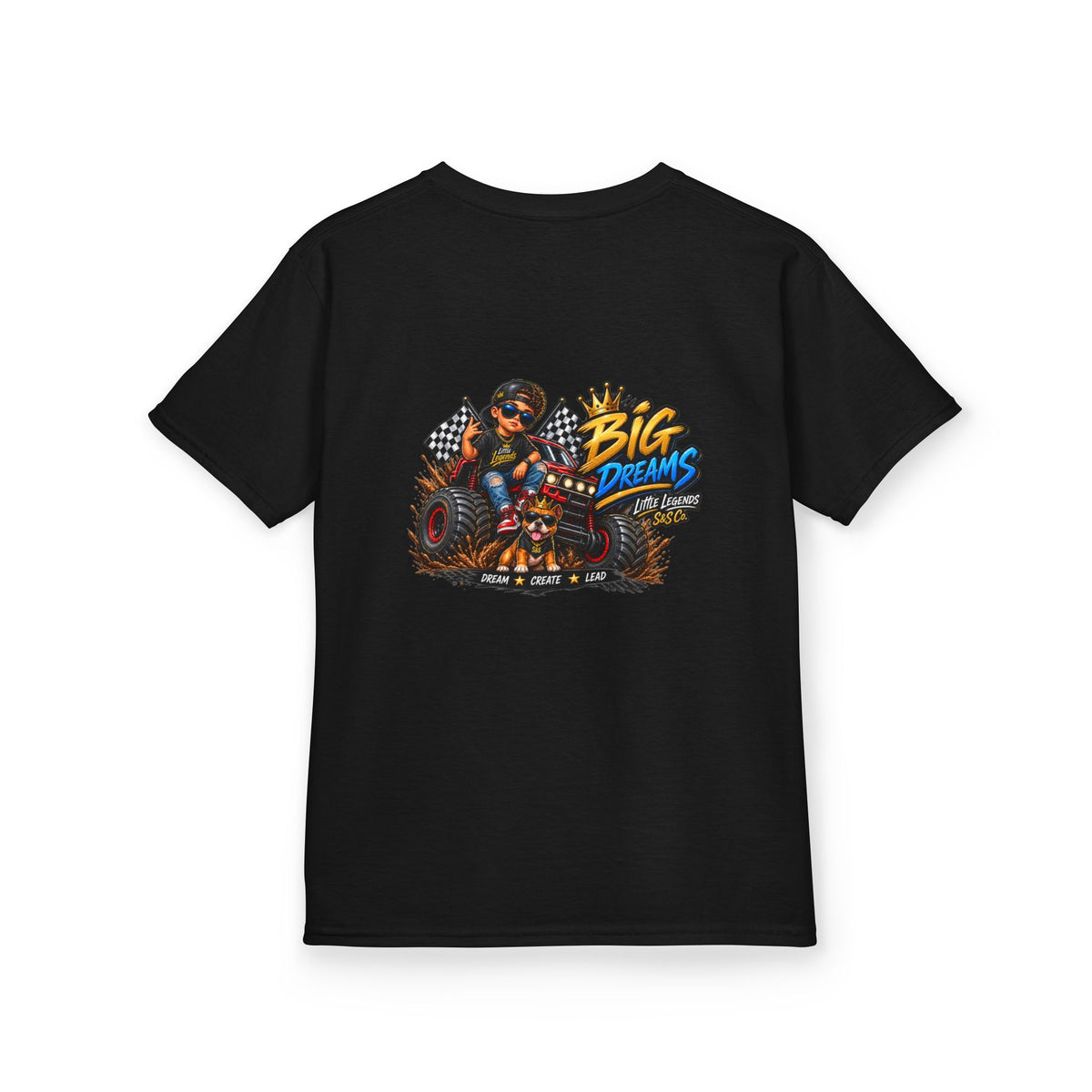 'Big Dreams' Racecar Rider Graphic Shirt