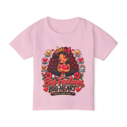 Big feelings Big Heart Toddler T-shirt