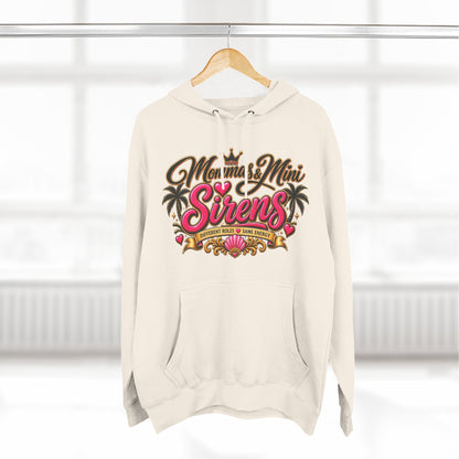 Mom and Mini Sirens Hoodie — Matching Mother-Daughter Graphic Pullover