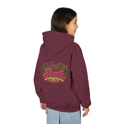 Youth Hoodie — "Mini Siren Energy" Graphic Pullover (Momma’s Mini Sirens)