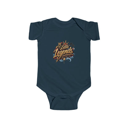 "Little Legends" Tropical Crest Baby Onesie
