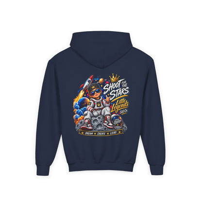 'Shoot for the Stars' Little Legends Graphic Hooded Sweatshirt