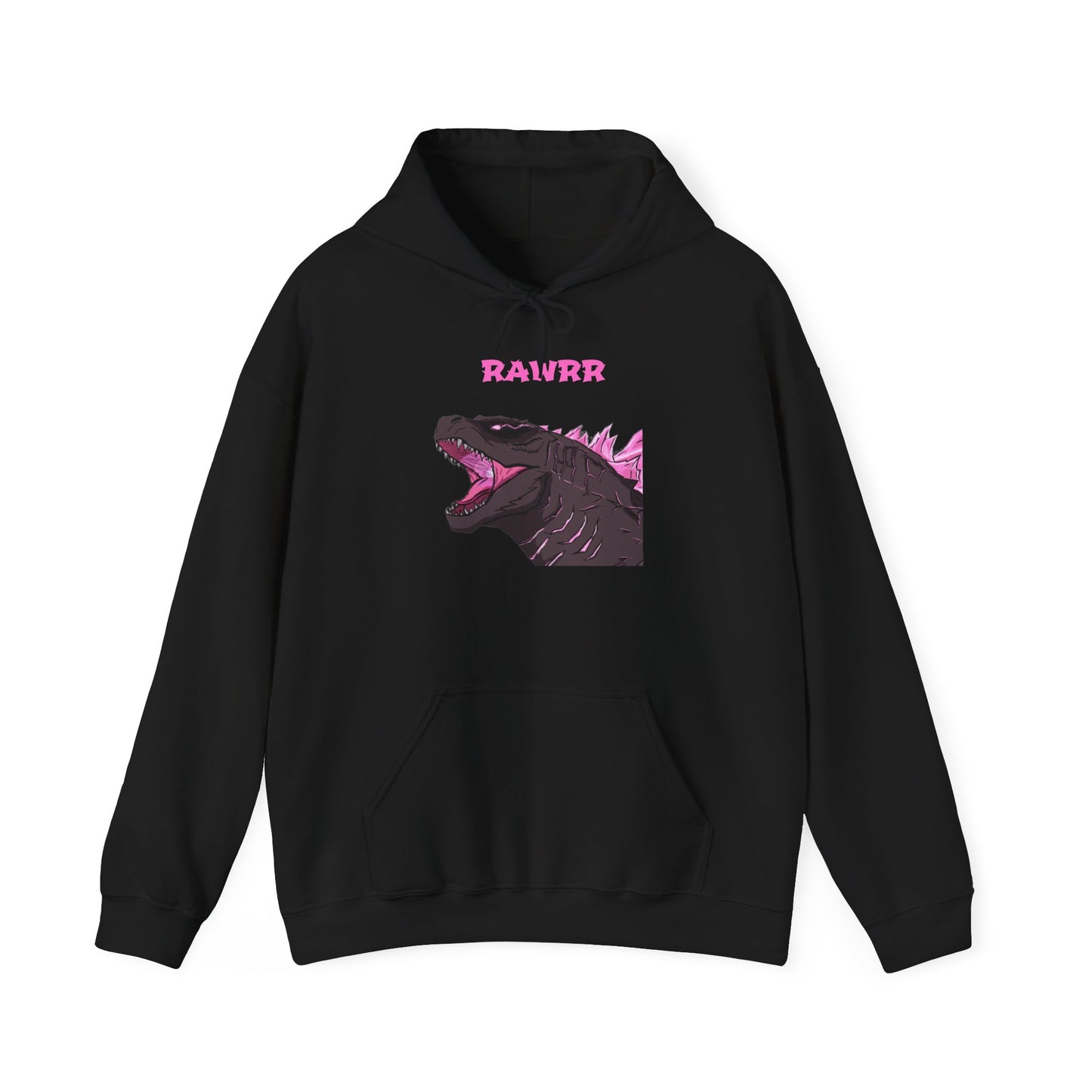 Godzilla Roar Hoodie — Retro Neon Kaiju Sweatshirt