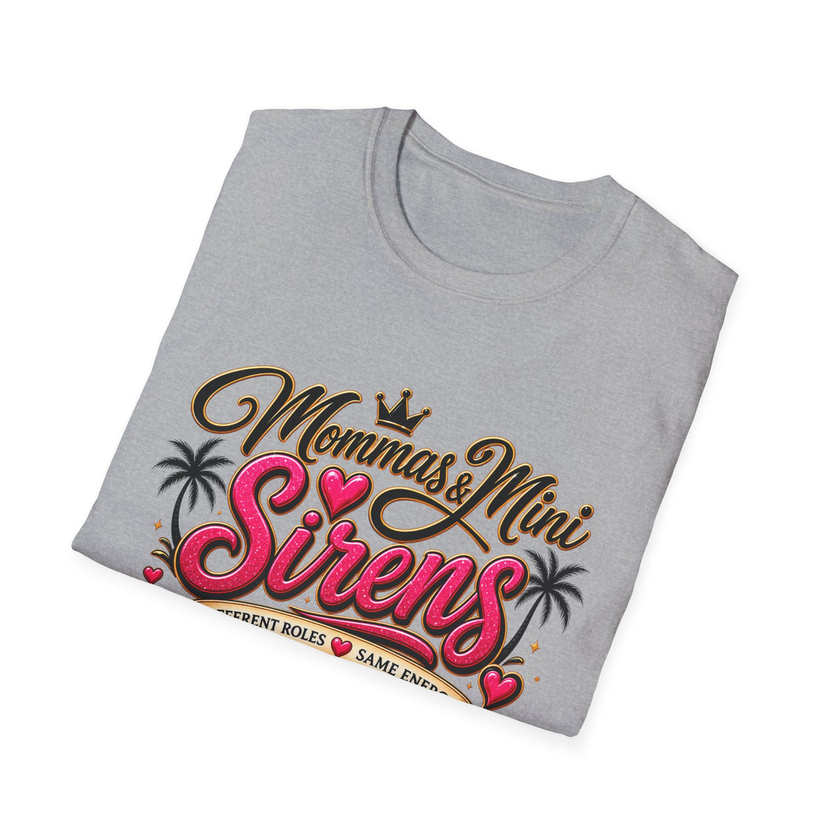 Mommas & Mini Sirens T-Shirt — Matching Mommy Daughter Beach Tee
