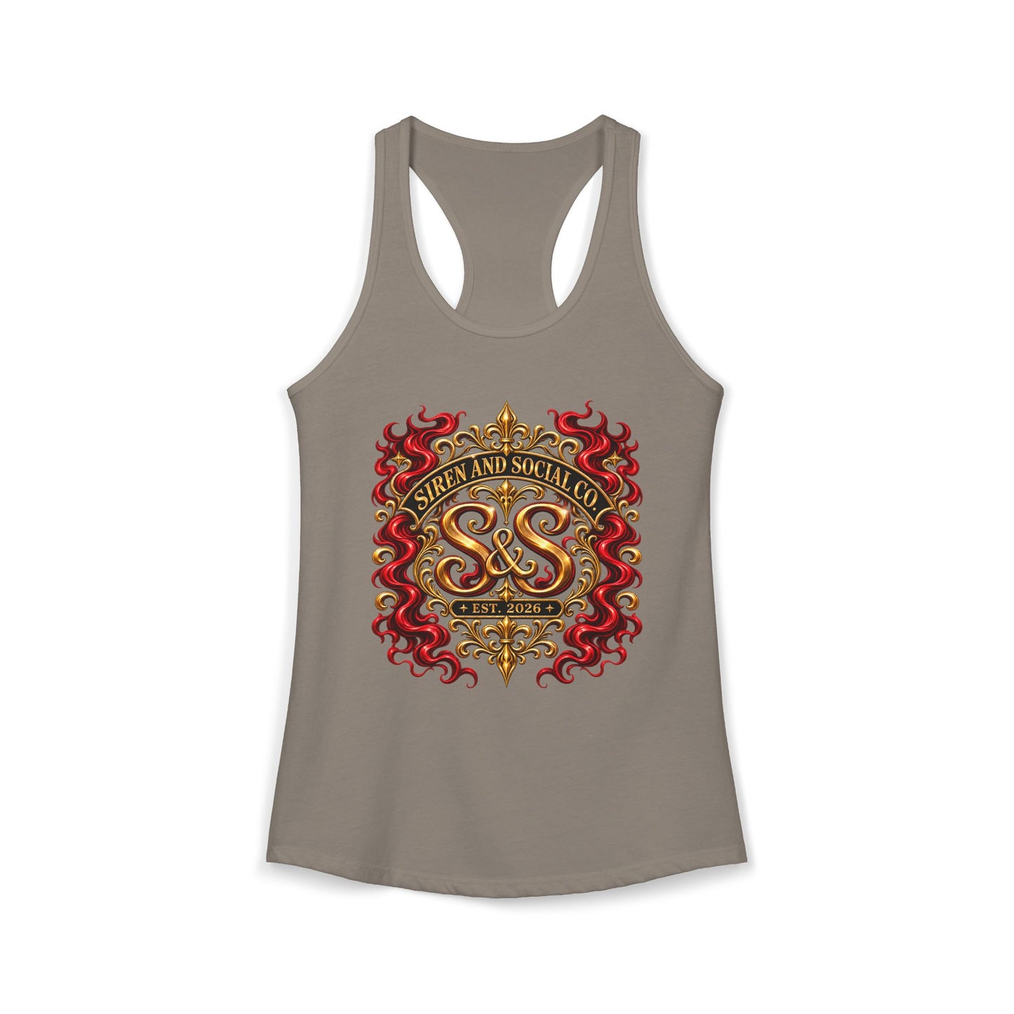 Brand logo tank