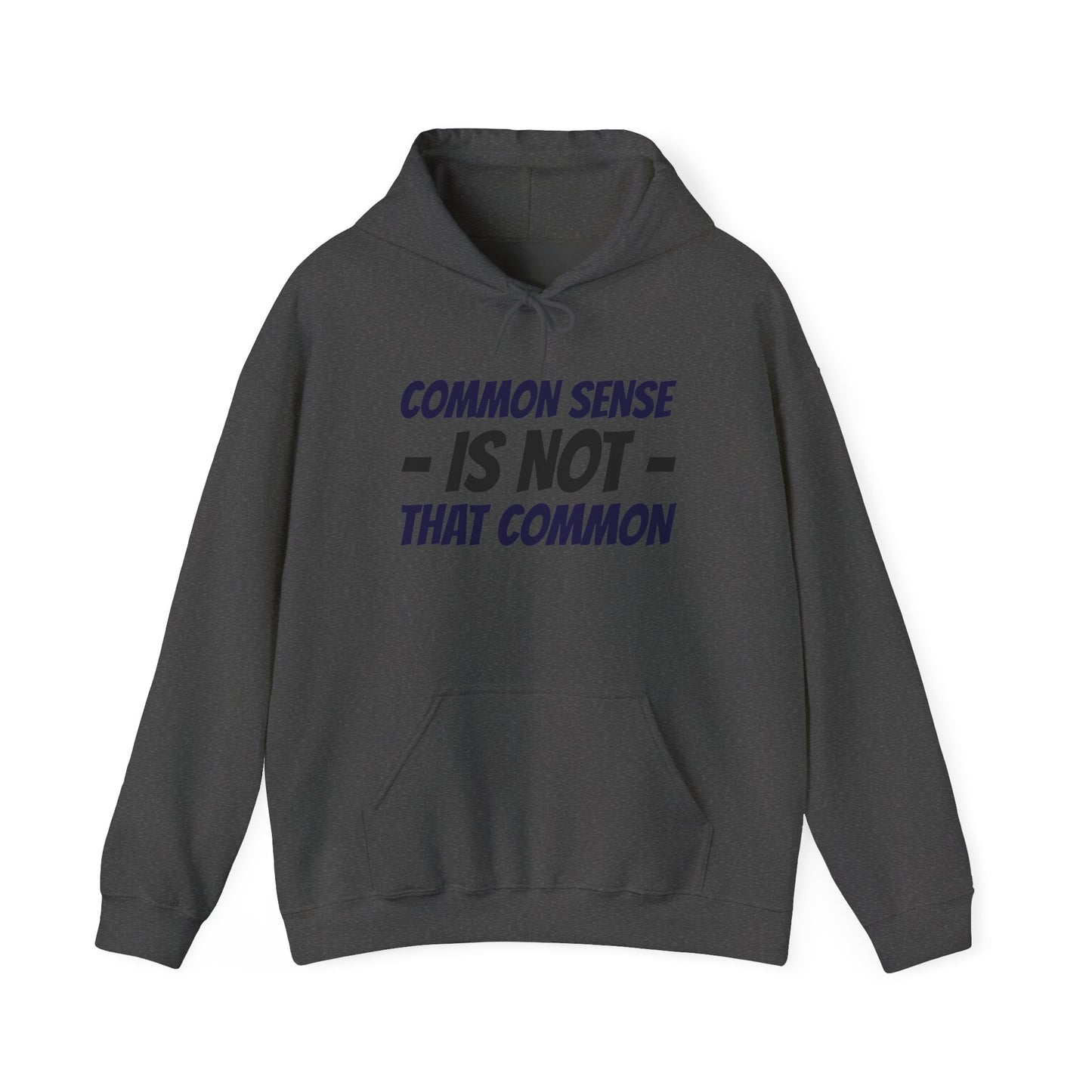 Common Sense Is Not That Common Hoodie – Funny Statement Pullover