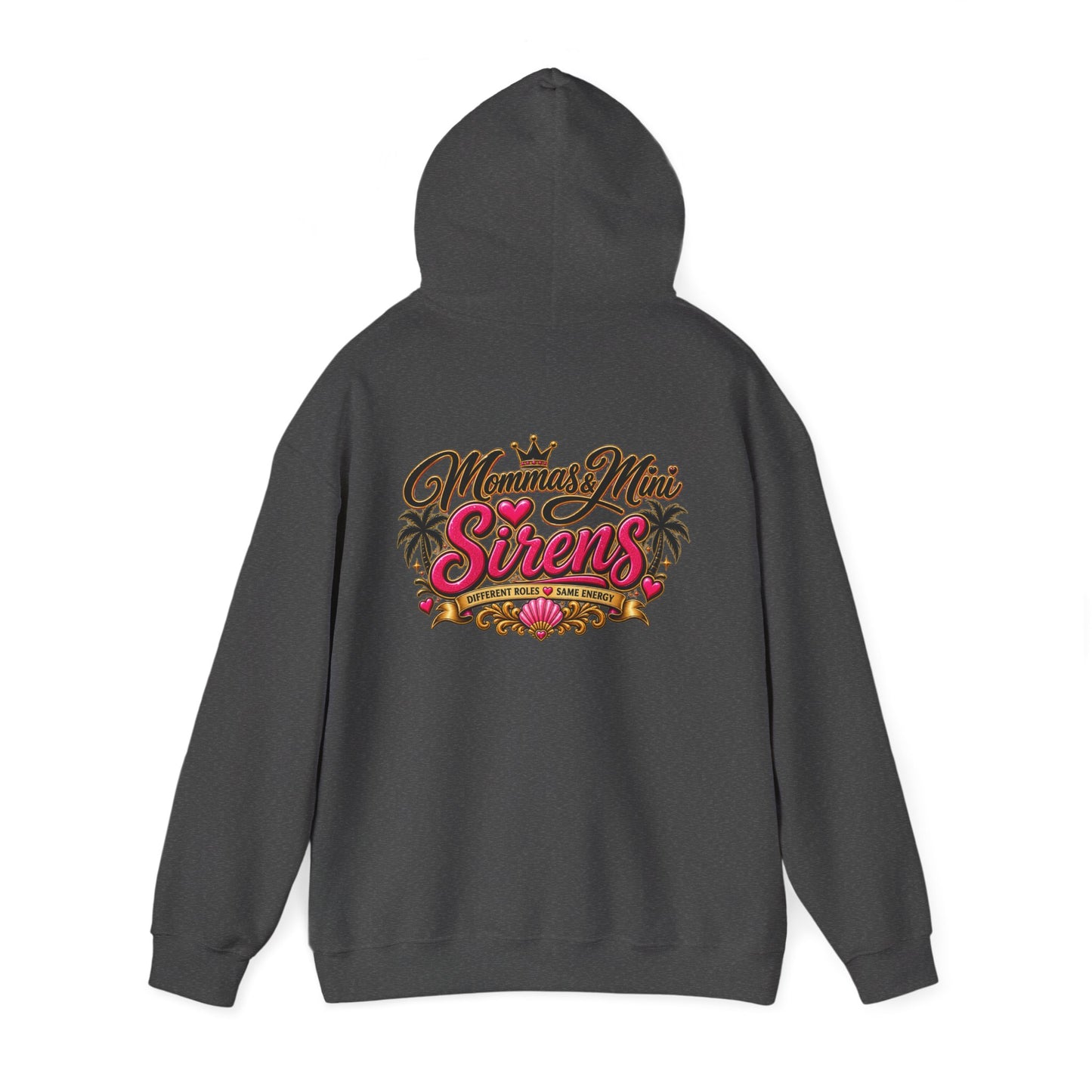 Siren Energy Hoodie — “Mamas & Mini Sirens” Tropical Matching Hoodie