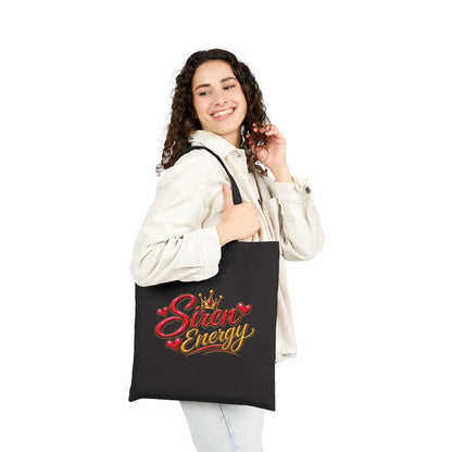 Red Siren, Energy Canvas Tote Bag