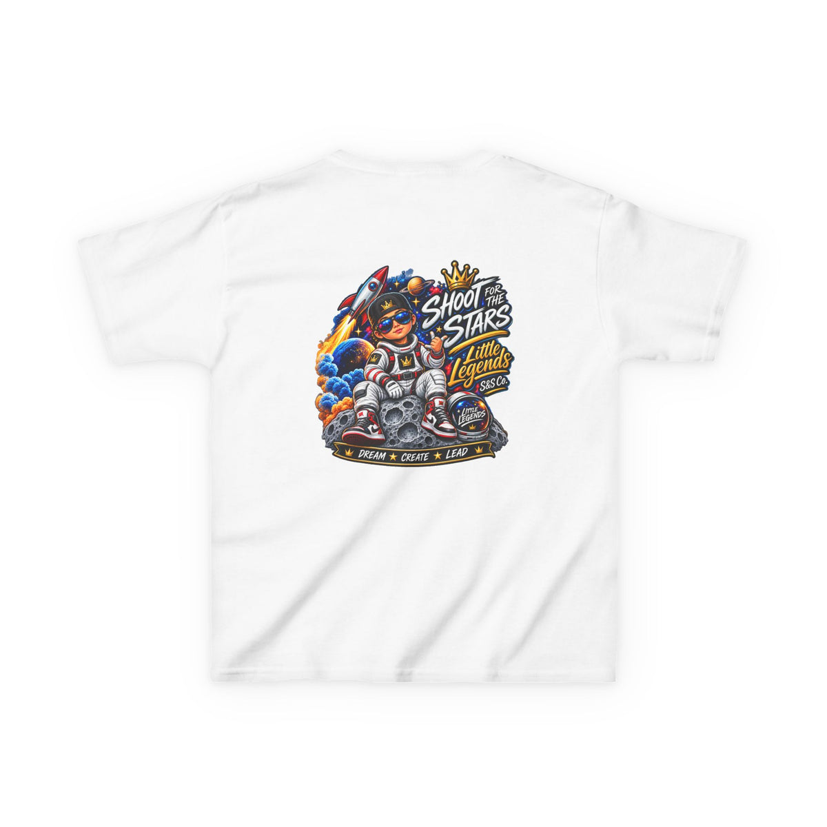"Shoot for the Stars" Adventure Rocket Graphic