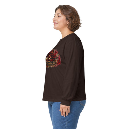 Long Sleeve Tee — 'She Is Not Silent' Afro Hair Graphic