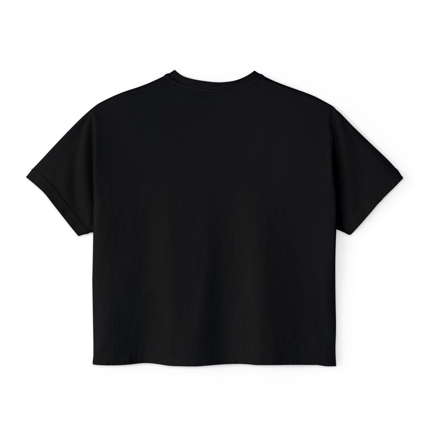 Boxy Tee — "Don't Forget: Social Call" Lip and Joint Graphic Cropped Shirt