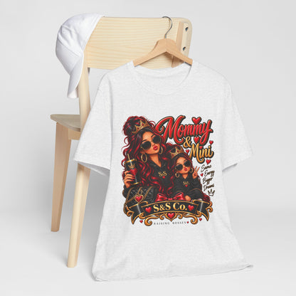 S&SCo Mommy & Mini red Graphic Tee — Matching Mother Daughter Shirt