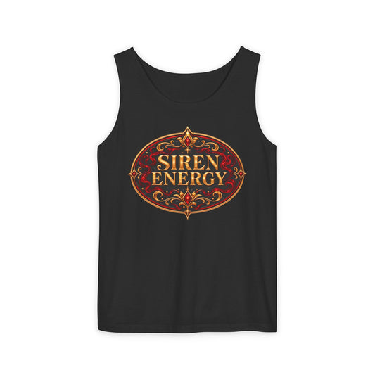 Siren Energy Tank Top — Siren Energy Emblem Graphic Tank