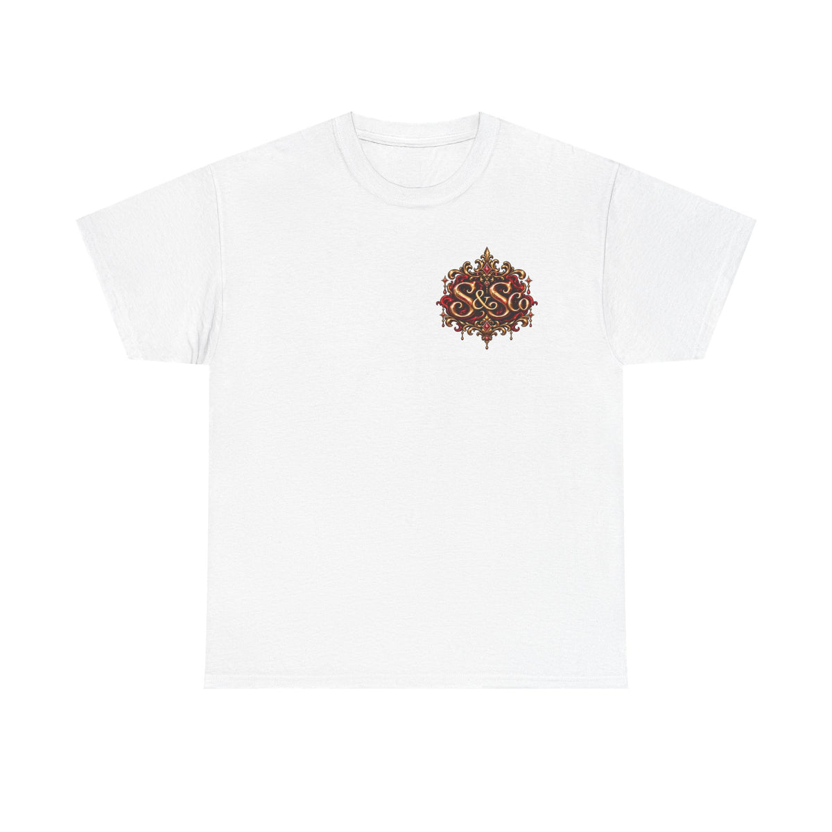 Graphic Tee — 'I'm here to steal your heart & lighter '
