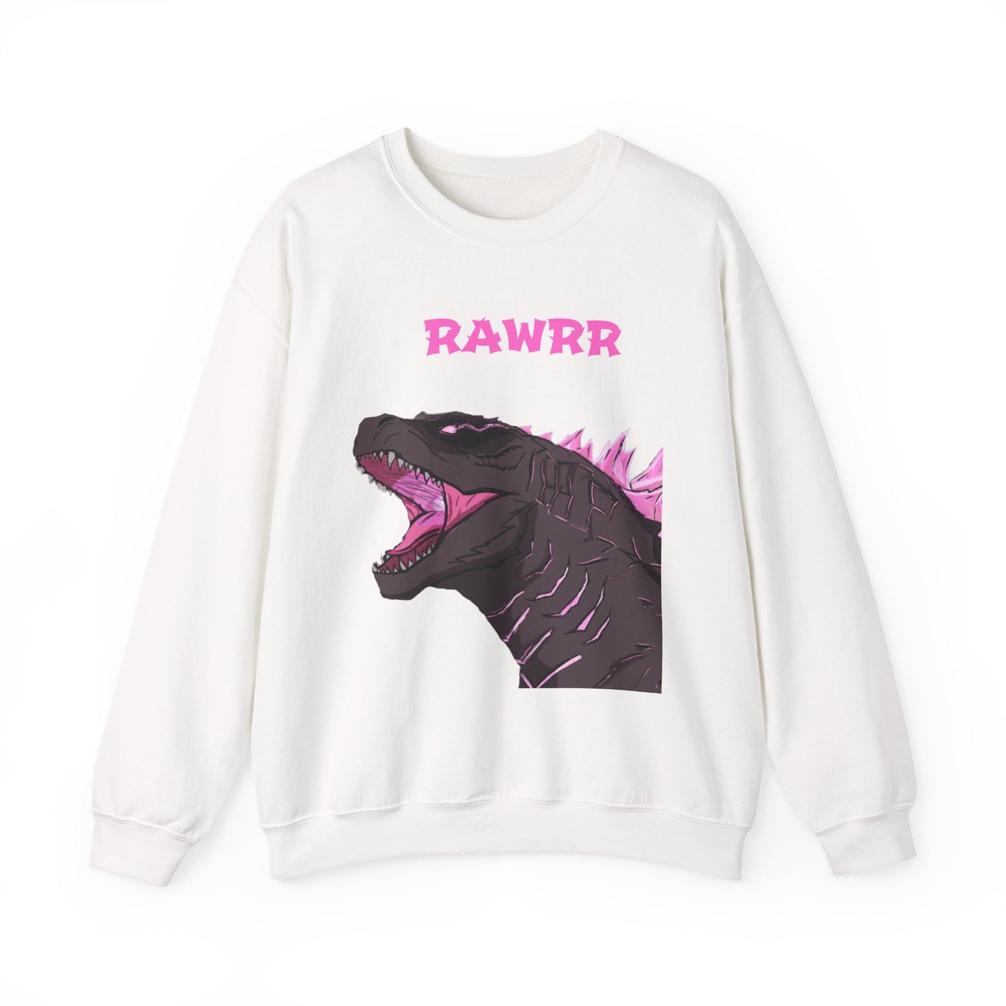Dinosaur "RAWRR" Crewneck Sweatshirt