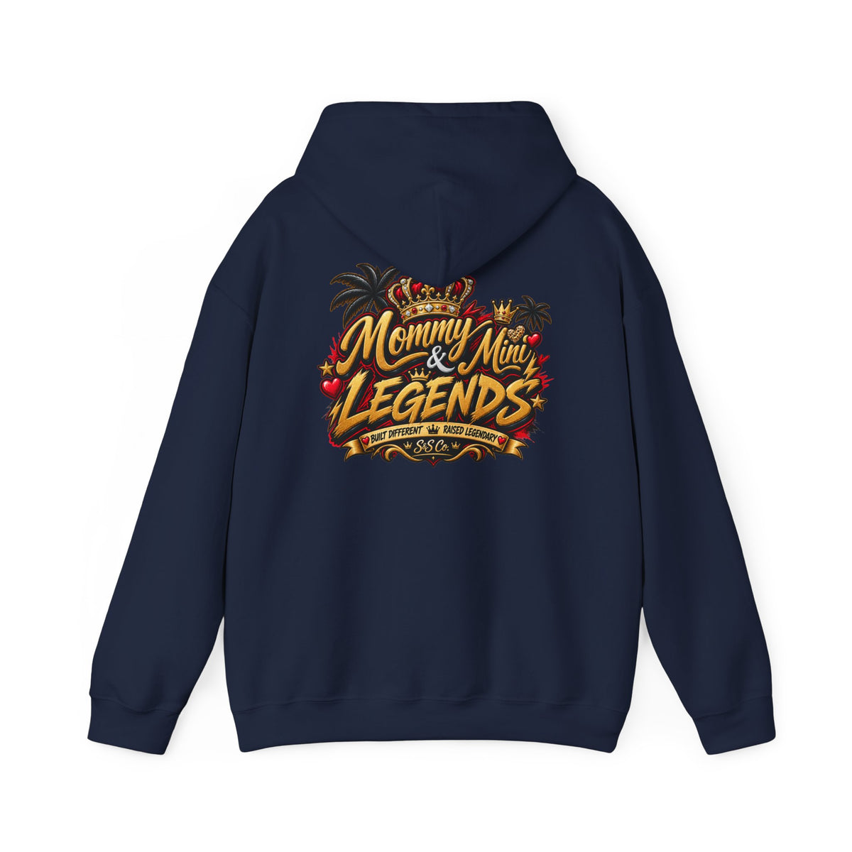 Mommy & Mini Legends Hoodie — Matching Mother-Son Graphic Sweatshirt