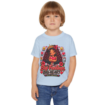Big feelings Big Heart Toddler T-shirt