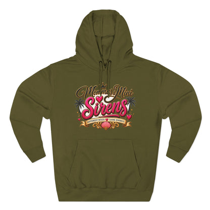 Mom and Mini Sirens Hoodie — Matching Mother-Daughter Graphic Pullover