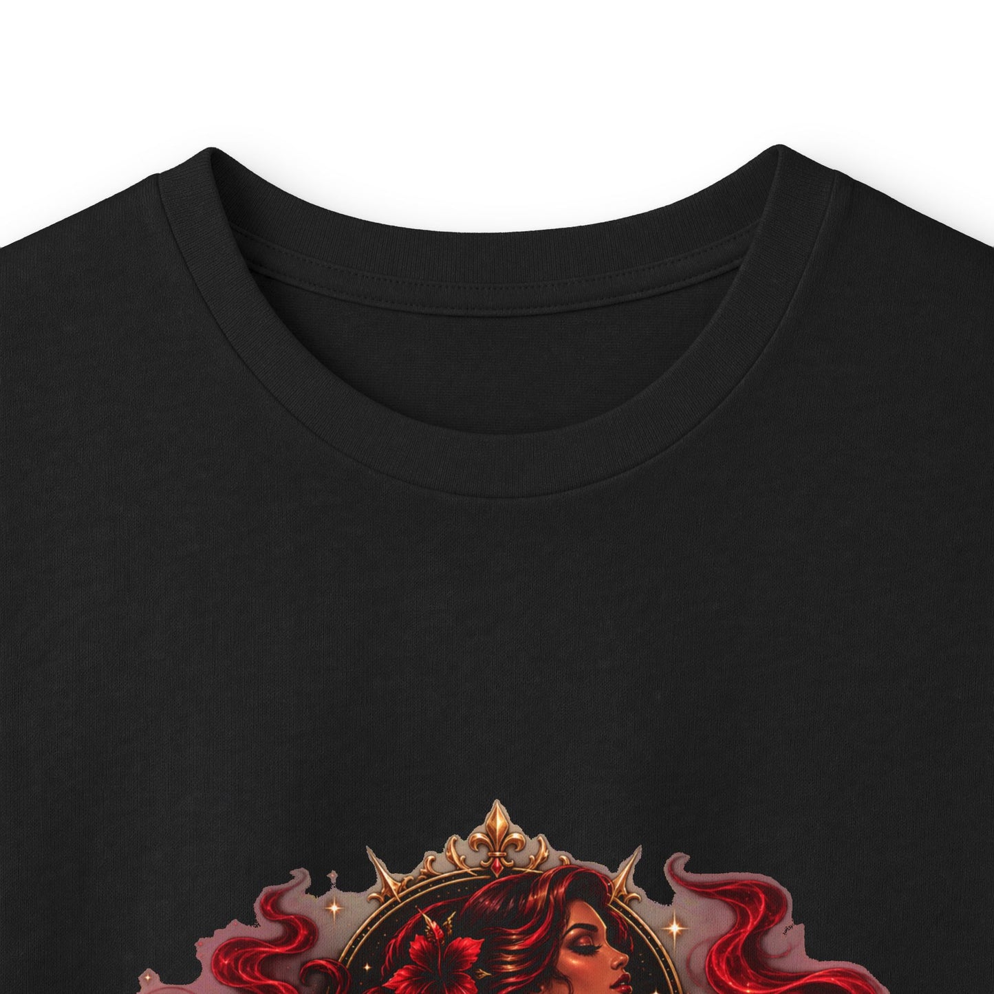 Long Sleeve Tee — 'She Is Not Silent' Afro Hair Graphic