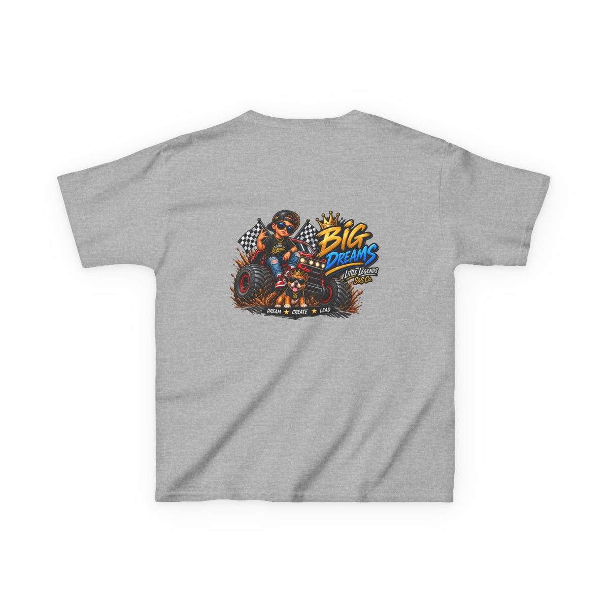 'Big Dreams' Racecar Rider Graphic Shirt