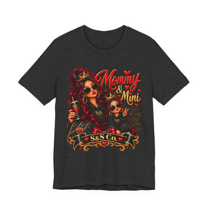 S&SCo Mommy & Mini red Graphic Tee — Matching Mother Daughter Shirt