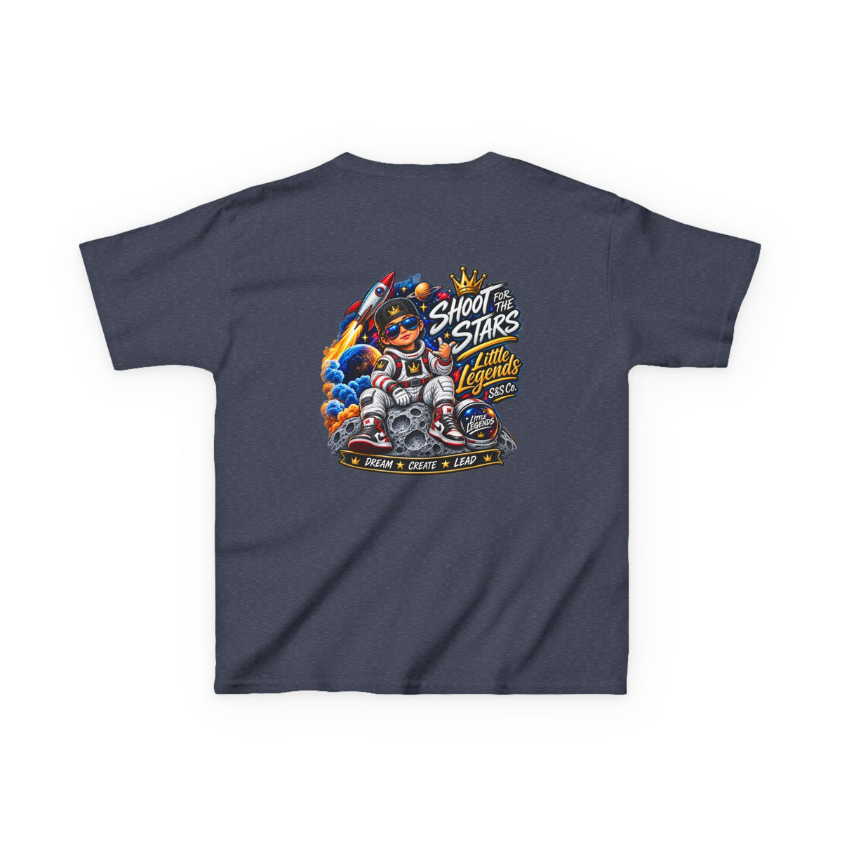 "Shoot for the Stars" Adventure Rocket Graphic
