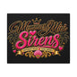 Mommas & Mini Sirens Canvas Wall Art — "Different Roles, Same Energy"