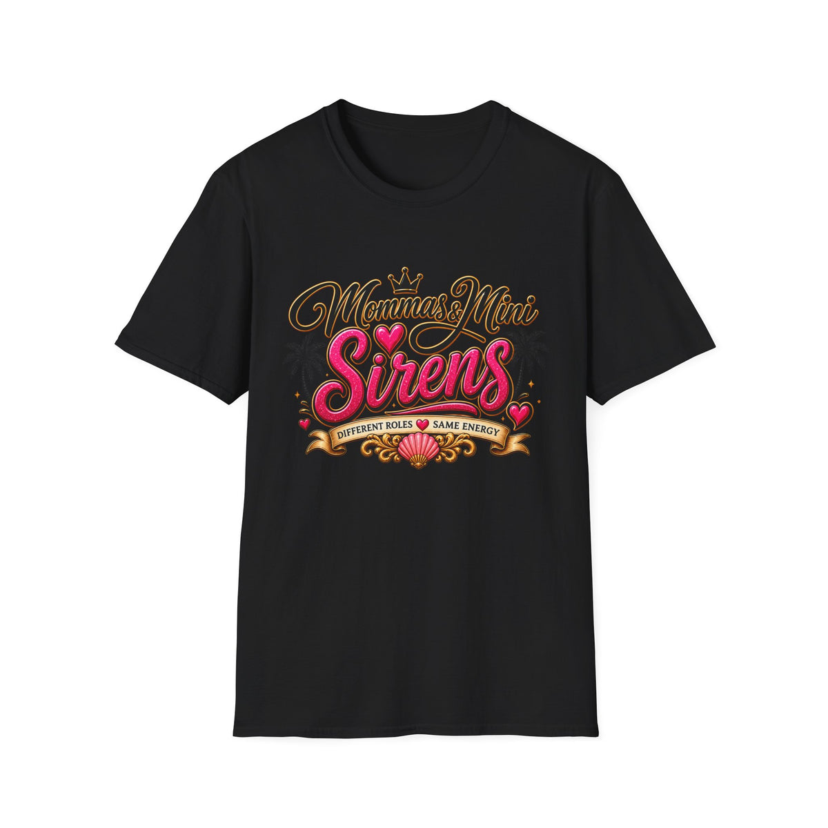 Mommas & Mini Sirens T-Shirt — Matching Mommy Daughter Beach Tee