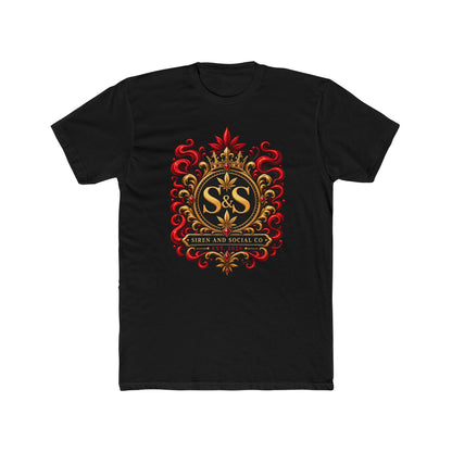 S&S Ornate Crest Tee — Vintage Heraldic Logo T-Shirt