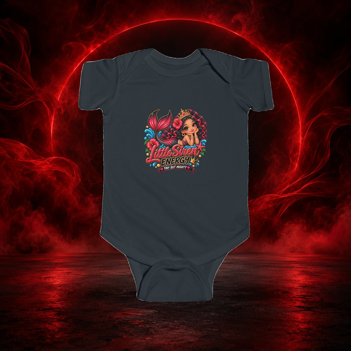 'Little Siren Energy' Baby Onesie