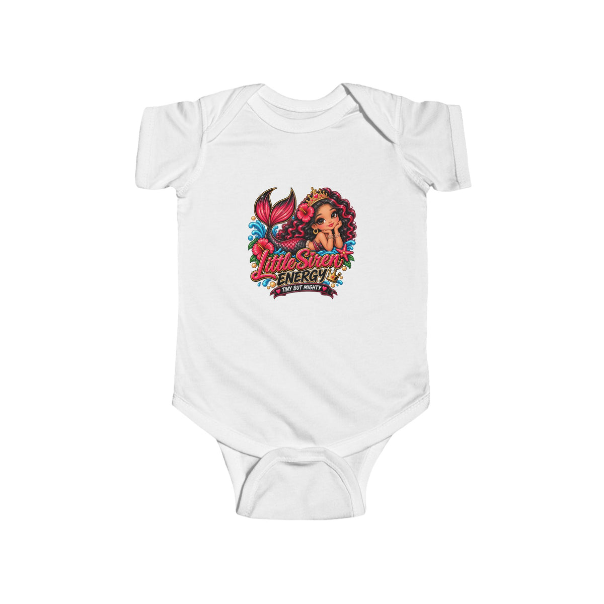 'Little Siren Energy' Baby Onesie