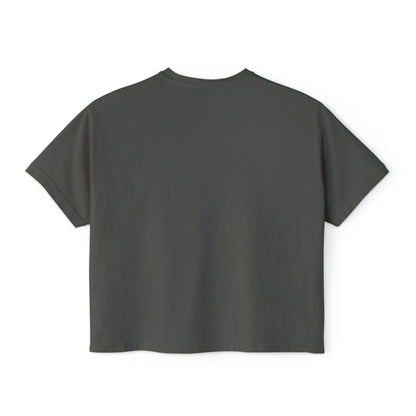 Boxy Tee — "Don't Forget: Social Call" Lip and Joint Graphic Cropped Shirt