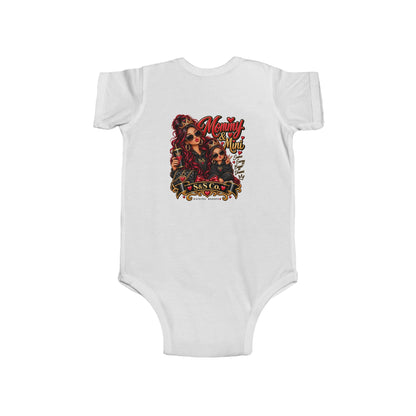 Mama & Mini Matching Baby Bodysuit — Mommy and Mini Sisters Graphic Onesie