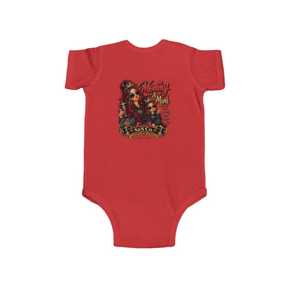 Mama & Mini Matching Baby Bodysuit — Mommy and Mini Sisters Graphic Onesie