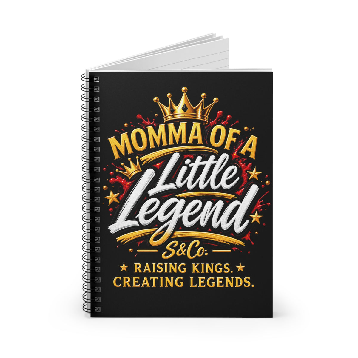 Momma of a Little Legend Spiral Notebook