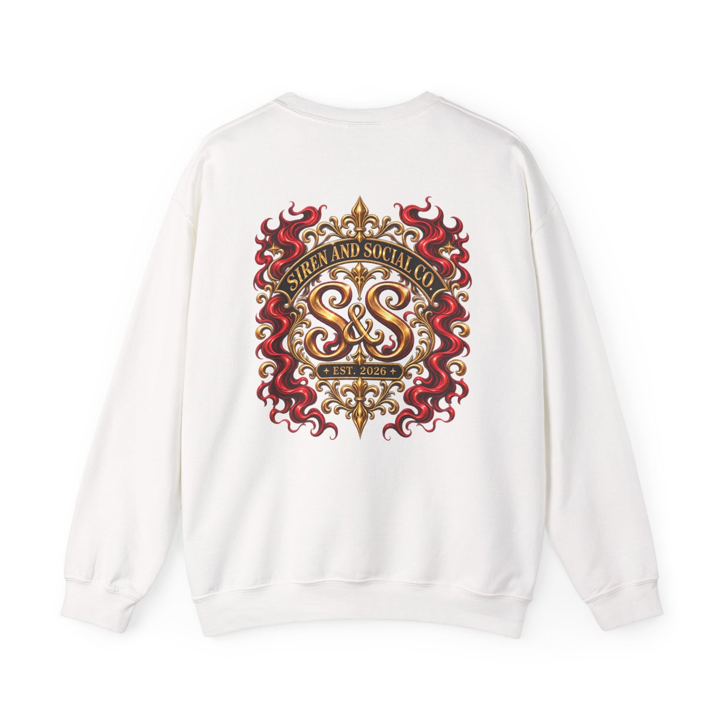 Crewneck Sweatshirt — Siren and Social Co Crest