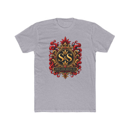 S&S Ornate Crest Tee — Vintage Heraldic Logo T-Shirt