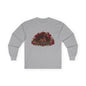 Long Sleeve Tee — 'She Is Not Silent' Afro Hair Graphic