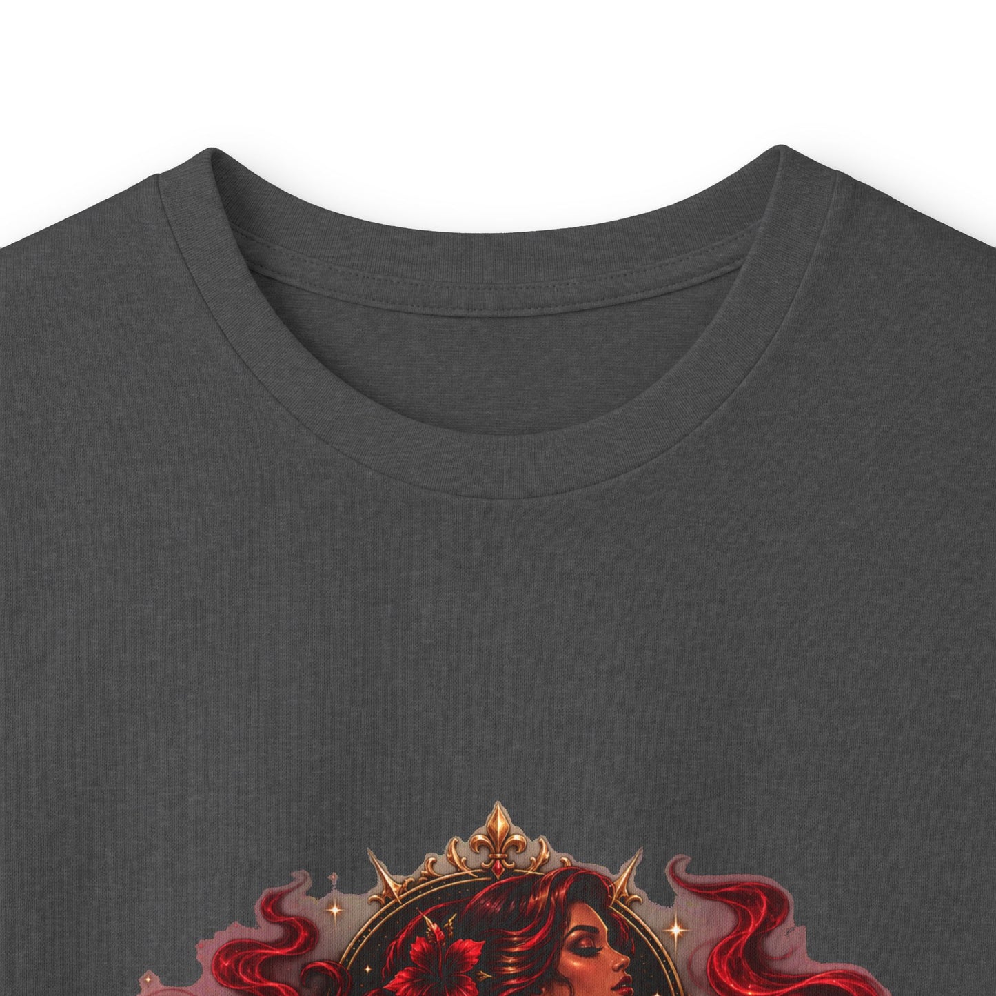 Long Sleeve Tee — 'She Is Not Silent' Afro Hair Graphic