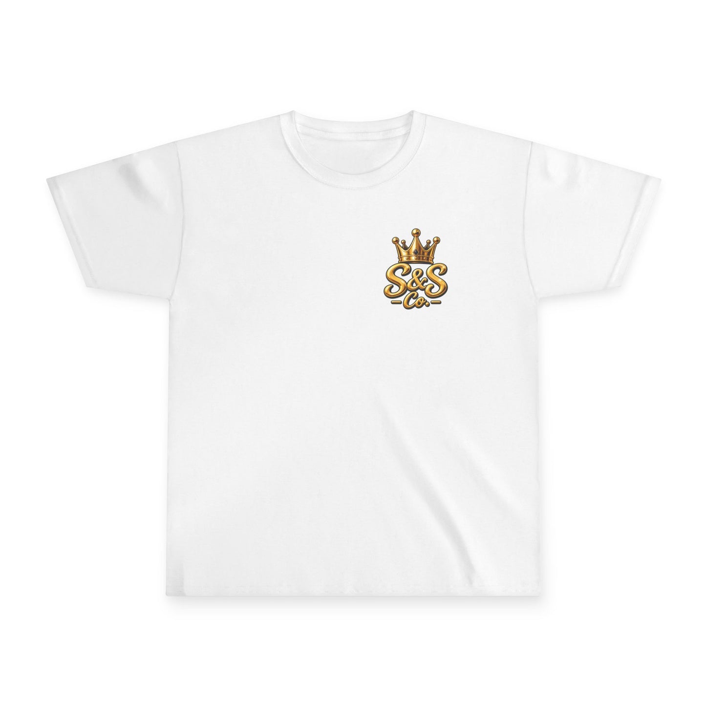 Kids 'Little Legend' Lion Tee – Crowned King Graphic Youth Shirt