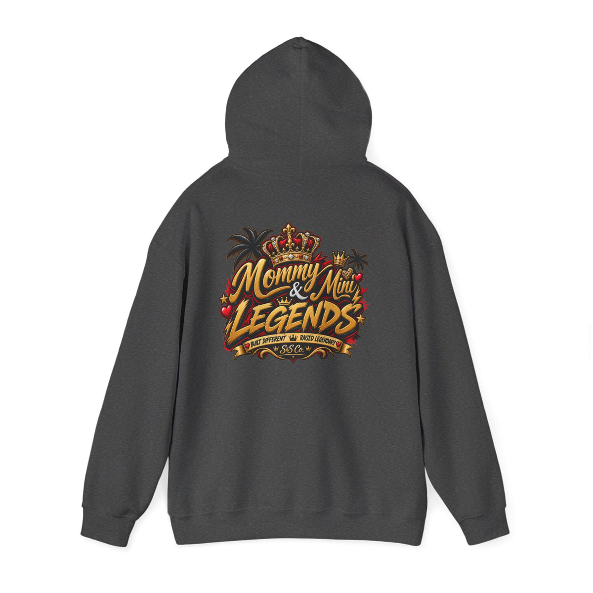 Mommy & Mini Legends Hoodie — Matching Mother-Son Graphic Sweatshirt