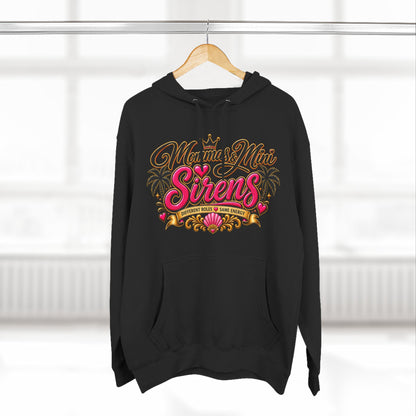 Mom and Mini Sirens Hoodie — Matching Mother-Daughter Graphic Pullover