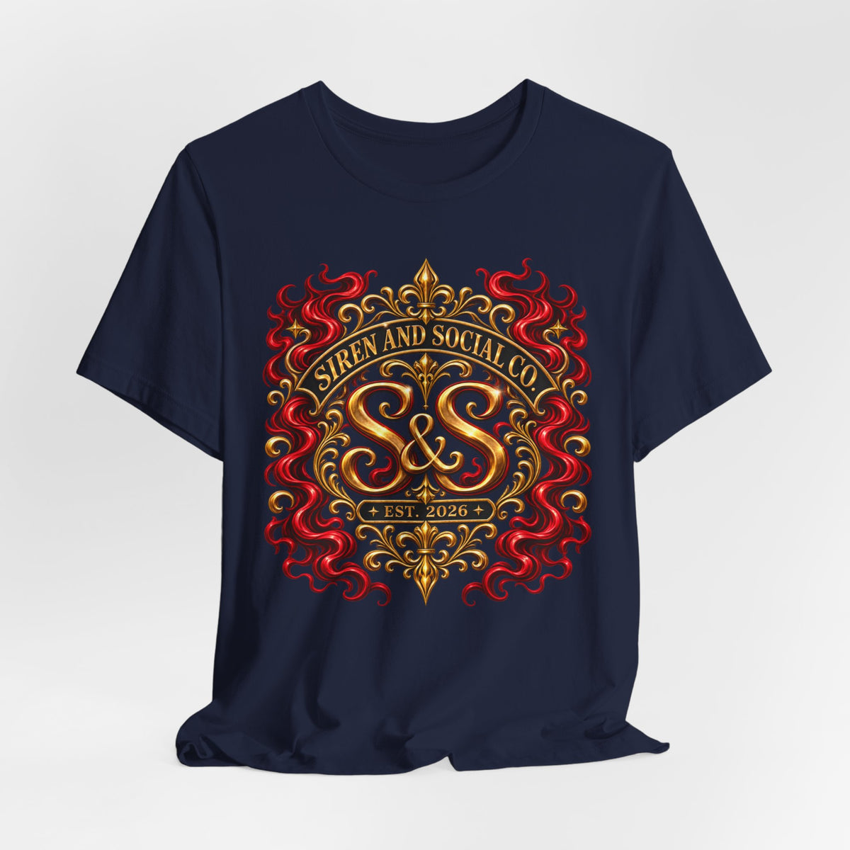 Siren & Social Co. Logo Crest T-Shirt