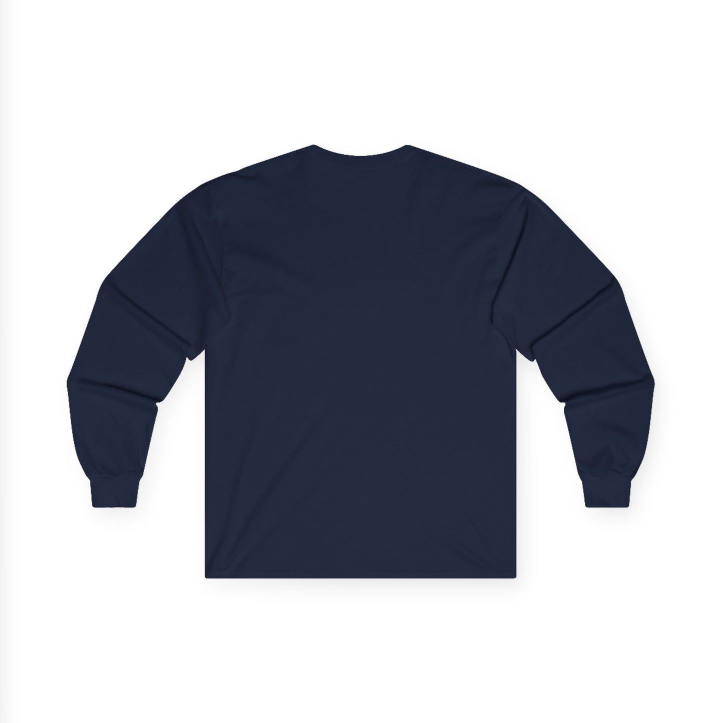 Heraldic Crest Long Sleeve Tee — 'Skin and Skull Co.' Gothic Emblem