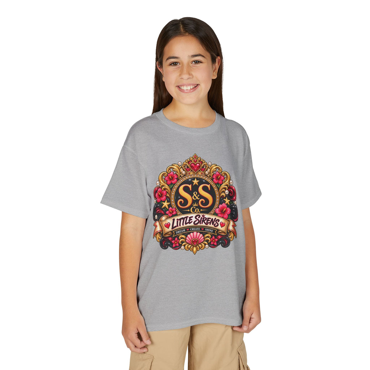 "Big Feelings Big Heart" Little Siren Graphic Tee