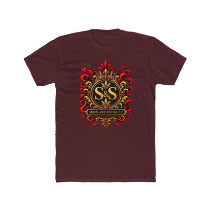 S&S Ornate Crest Tee — Vintage Heraldic Logo T-Shirt